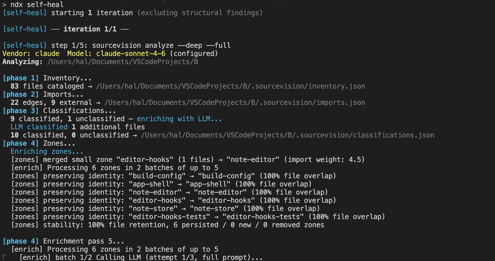 init self-heal choice